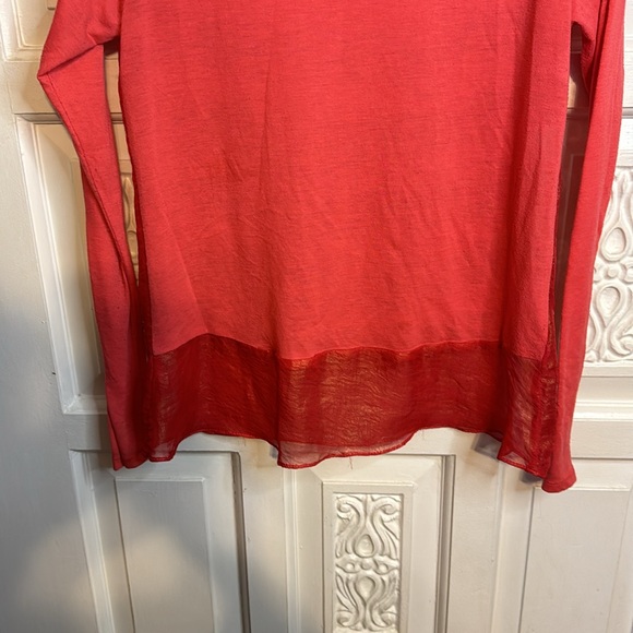 Daytrip from Buckle Gold Embellished Front Long Sleeve Shirt  Small - Picture 4 of 10